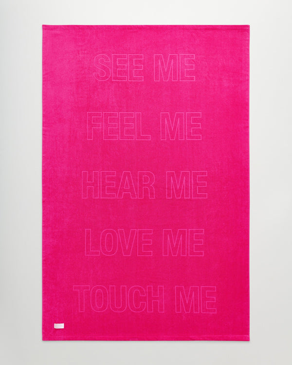 Lover towel | Playa pink Terry